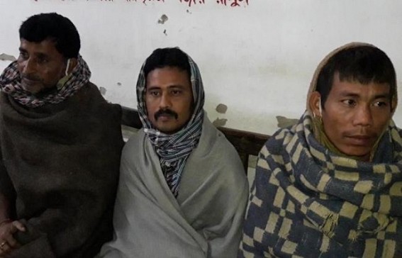 Kidnappers released 3 kidnapped men in exchange of Rs. 12 lakhs Kidnappers released 3 kidnapped men in exchange of Rs. 12 lakhs
